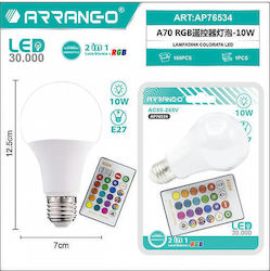 Arrango Smart LED 10W E27 RGB