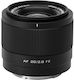 Viltrox Full Frame Camera Lens AF 20mm f/2.8 Wide Angle for Sony E Mount Black