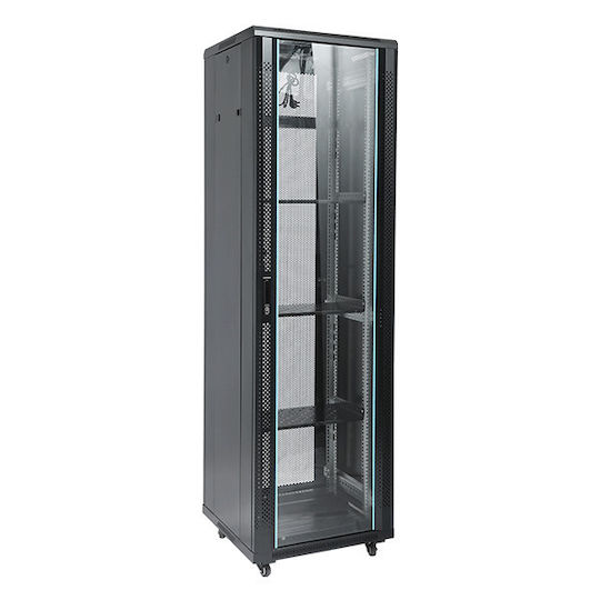 Elmark Επιδαπέδια Καμπίνα Rack 22U 60x60x120cm 53354