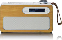 Lenco PDR-040 Radio De Birou Reîncărcabil Gri