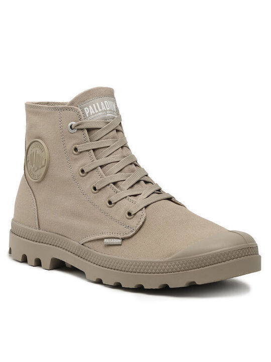 Palladium Ανδρικά Μποτάκια Μπεζ