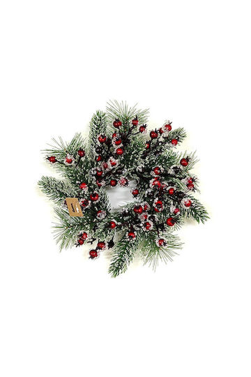 General Trade Weihnachtsdekoration Kranz mit Durchmesser 30cm.