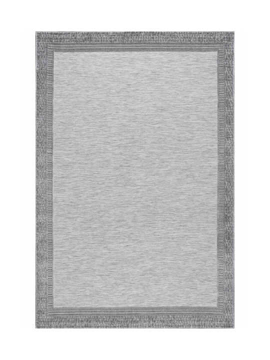 Madi Glace Rug Rectangular Grey