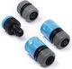 Progarden C22280220 Irrigation Hose Connection with Male Thread 210mm 4pcs Blue