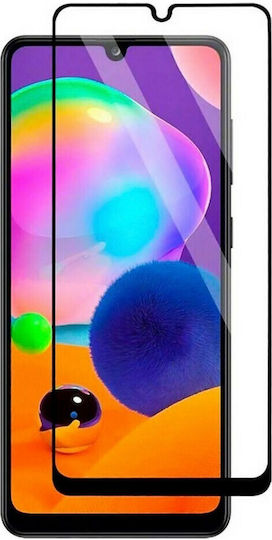 Techwave 5D Закалено стъкло за цялото лице Черен (Galaxy A31)