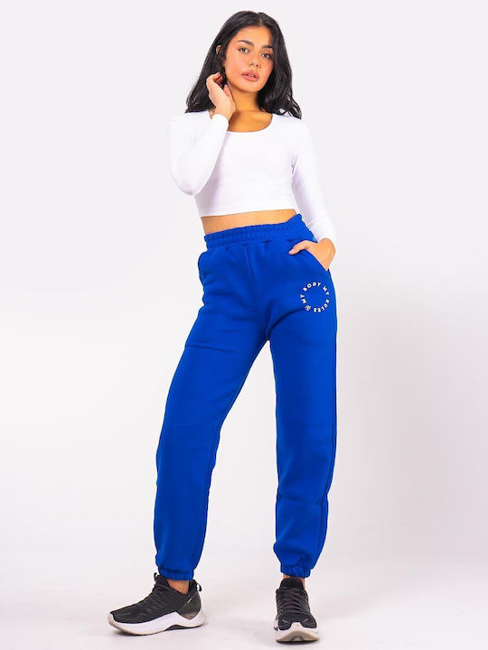 Pantaloni de Trening cu elastic Blue