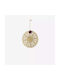Hanging Ornament Metallic Gold 12cm