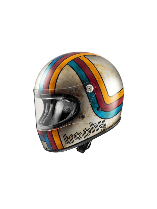 Premier Trophy Platinum Edition Motorradhelm Volles Gesicht ECE 22.06 1280gr