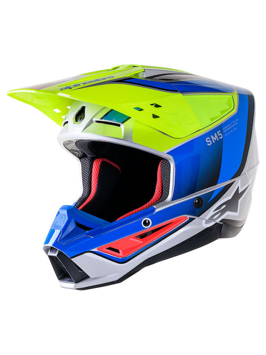 Alpinestars Supertech M5 Κράνος Μηχανής Motocross DOT 1260gr