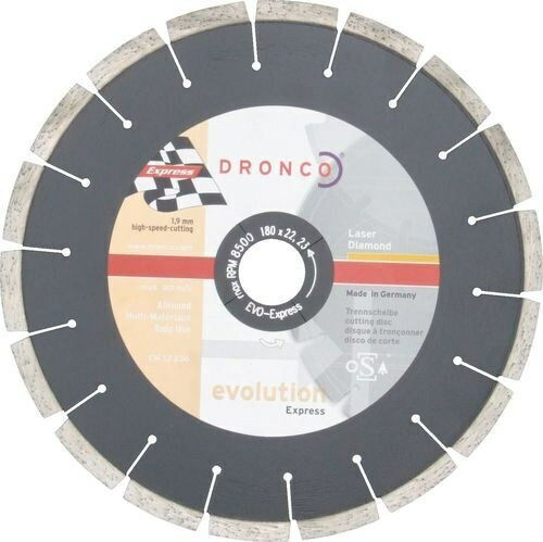 Dronco Express Диск за рязане Строителни материали 180мм