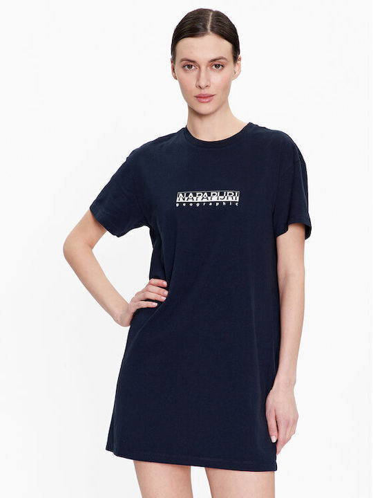 Napapijri S-box Γυναικείο T-shirt Σκούρο μπλε