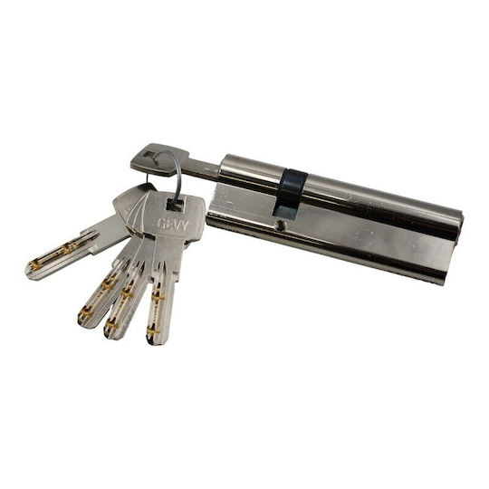Gevy Cilindru de Încuietoare De Securitate 100mm (30-70) Argintiu