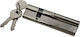 Gevy Cilindru de Încuietoare 110mm (30-80) Argintiu