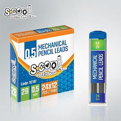S-Cool 24 Συσκευασίες x 24 Μύτες Μολυβιού Καφέ S-Cool 24 Συσκευασίες x 24 Μύτες Μολυβιού Καφέ