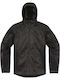 Icon Herren Motorradjacke 4 Jahreszeiten Schwarz