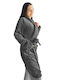 TnS Winter Women's Robe Grey