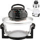 Telco Halogen Oven Cooker 17lt Black