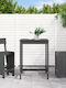 Set Outdoor Bar Grey 3pcs