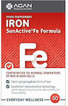 Agan Iron Sunactive Fe 30 κάψουλες