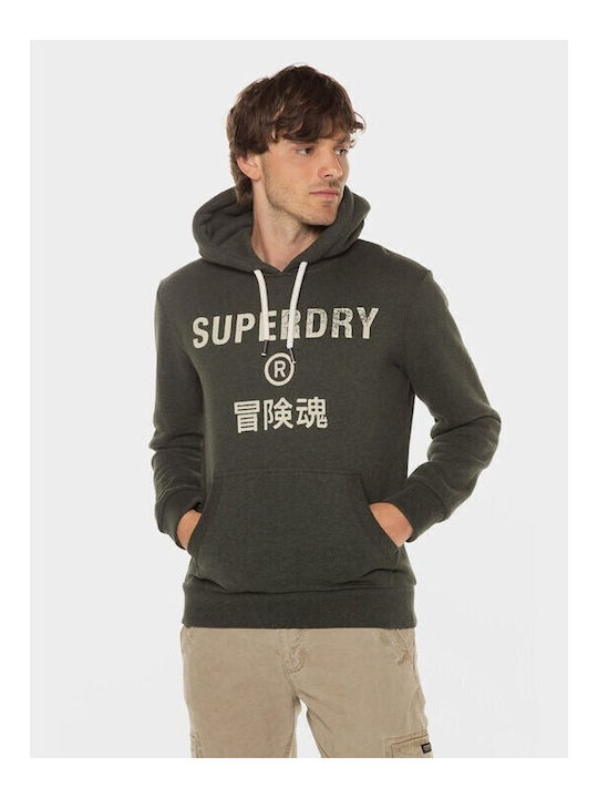 Superdry Sweatshirt with Hood cypress