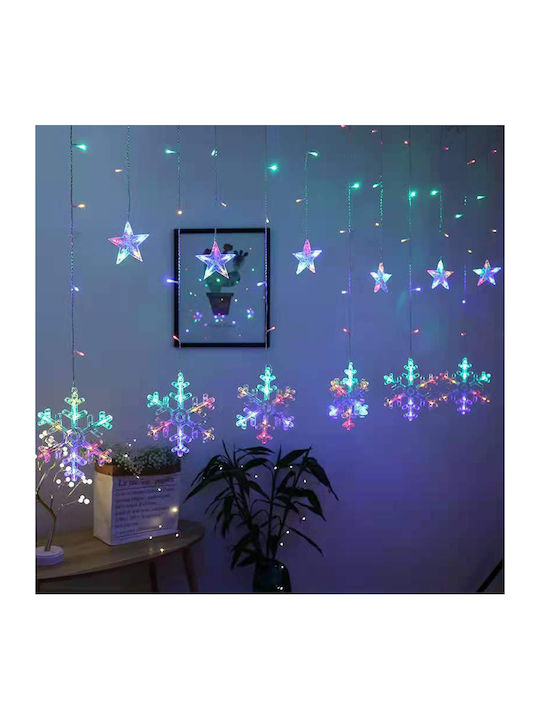 Christmas Lights LED 3m. Multicolor of type Curtain