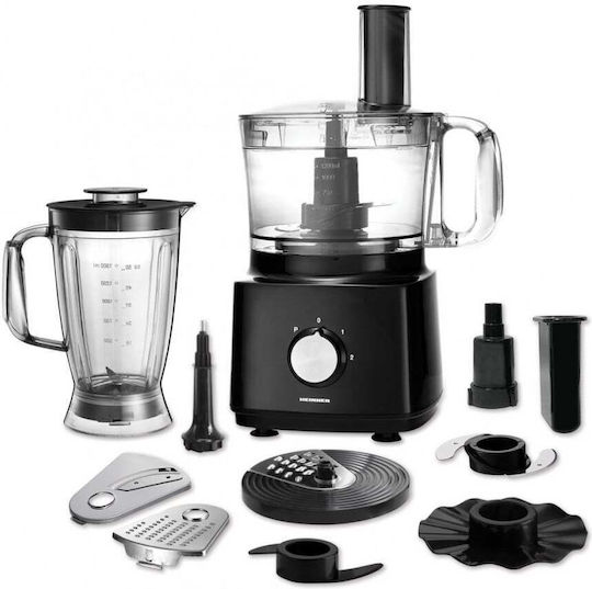 Heinner Procesor alimentar multifuncțional 750W cu vas 1.2lt Negru