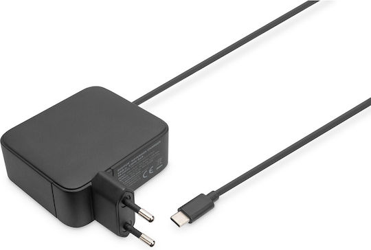 Digitus Φορτιστής Laptop 100W 20V για Acer / Asus / Huawei / Lenovo με Αποσπώμενο Καλώδιο Τροφοδοσίας