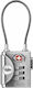 Yale Padlock Brass Combination with TSA Certification Gray 1pcs