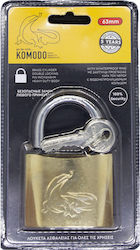 Komodo Padlock with Key 50mm