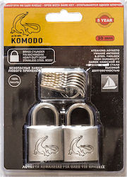 Komodo Λουκέτο με Κλειδί 60mm