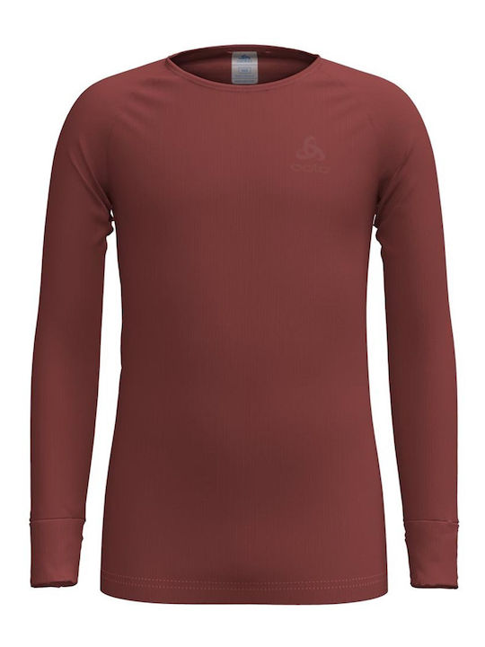 Odlo Active Warm Eco Kids Thermal Top Orange