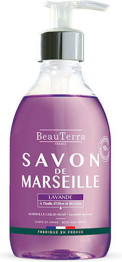 BeauTerra Bubble Bath with Olive Oil & Lavender Scent 300ml