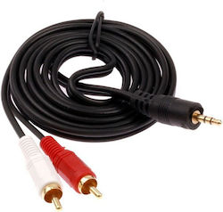 3,5mm Stecker-2x RCA-Stecker 10m 500200121 3,5mm Stecker-2x RCA-Stecker 10m 500200121