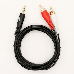 TB Touch 3.5mm male-2x RCA male 15m AKTBXAJ2RCA150B TB Touch 3.5mm male-2x RCA male 15m AKTBXAJ2RCA150B
