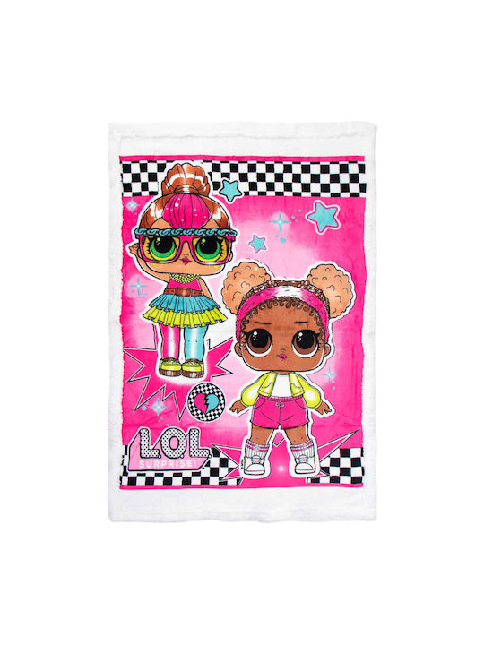 MGA Entertainment Pătură Fleece Surprise Pink 90x140cm