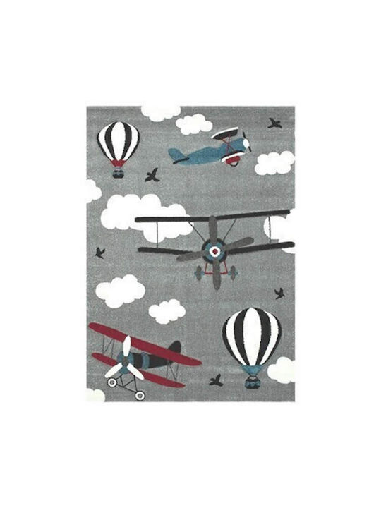 Koulis Carpets Kinder Teppich Gray 165x230cm