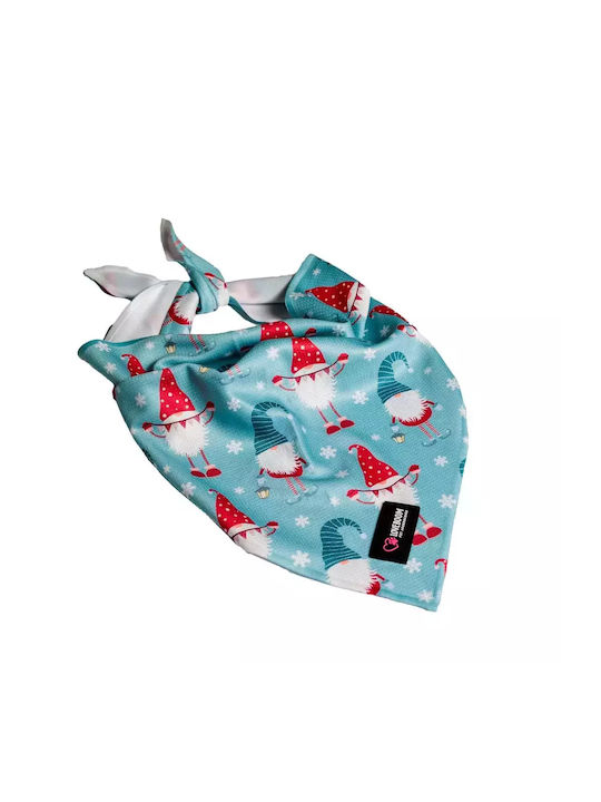 Loveboom Dog Bandana in Turquoise Color