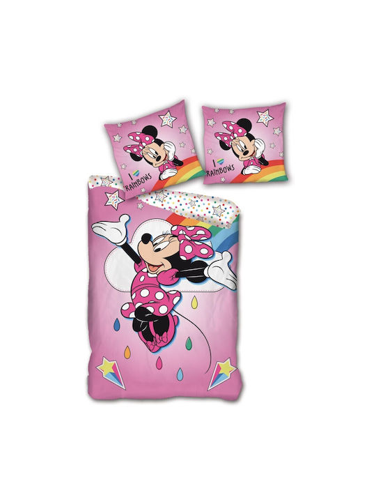 Disney Kinderbettbezug Einzel Rainbows 140x200cm