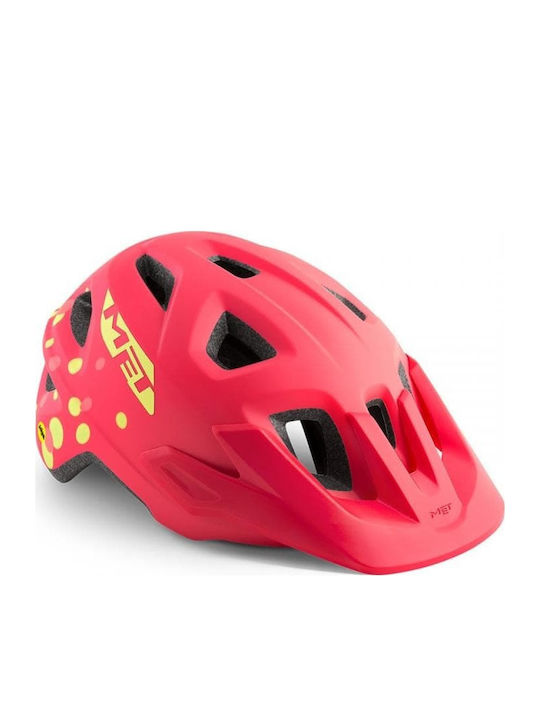 MET Eldar Bicycle Helmet Road with MIPS Protection Pink