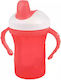 Mam Easy Cup Educational Sippy Cup Plastic with Handles Red for 6m+m+ 310ml