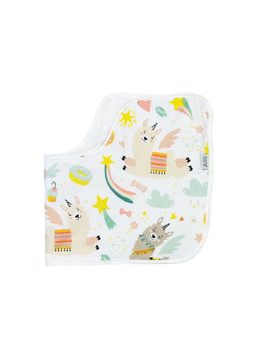 Bunny Bebe Shoulder Burp Cloth Black Yellow 26x...