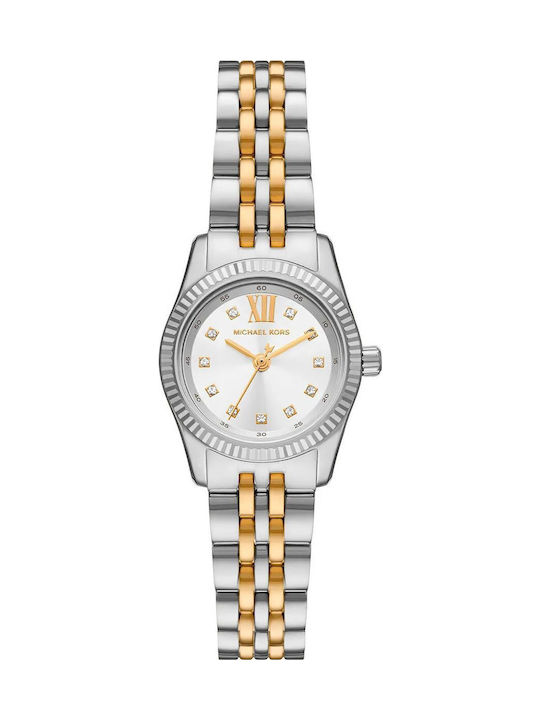 Michael Kors Lexington Ρολόι Μπαταρίας με Μεταλλικό Μπρασελέ