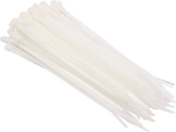 Arte Plast Legături Cablu Plastice x80mm În Culoare Albă 100 Buc