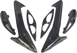 Yamaha Motorcycle Plastic Set Black