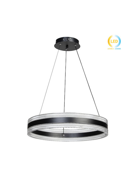 Keskor Pendul de tavan LED Black