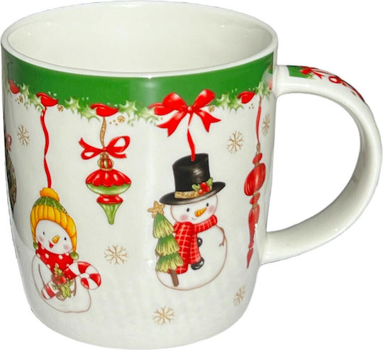 Marva Christmas Mug Porcelain