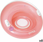 Intex Φουσκωτό Θαλάσσης με Χειρολαβές Ροζ 119εκ. 6τμχ