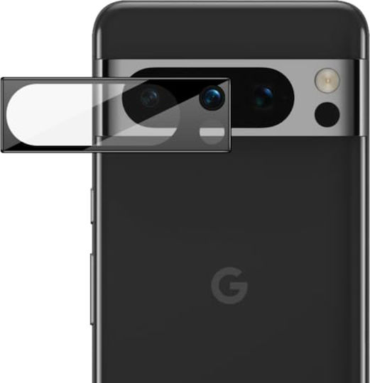 Techsuit Full Протектор за камера Закалено стъкло Черен за Google Pixel 8 Pro