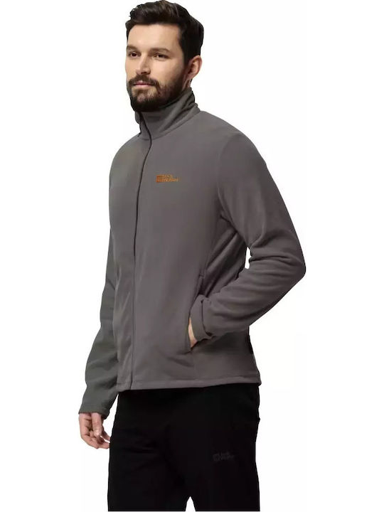 Jack Wolfskin Χειμωνιάτικο Μπουφάν Γκρι