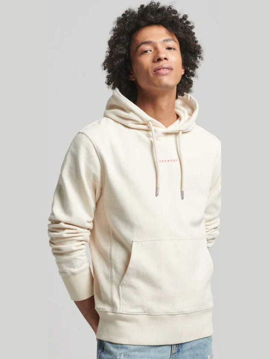 Sweatshirt with Hood Off White